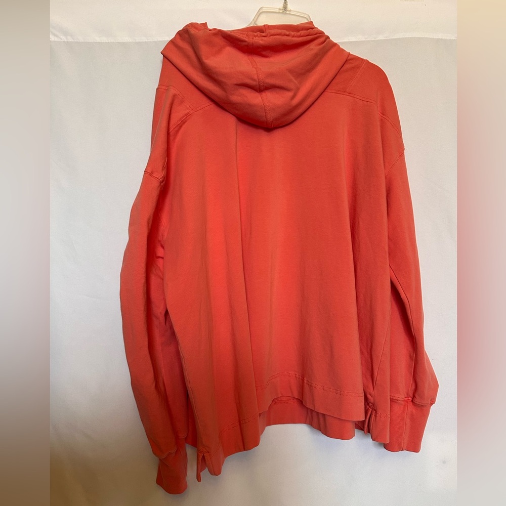 FP Movement Hot Shot Hooded Layer Coral Pink Size M Oversized Size M - Picture 4 of 9